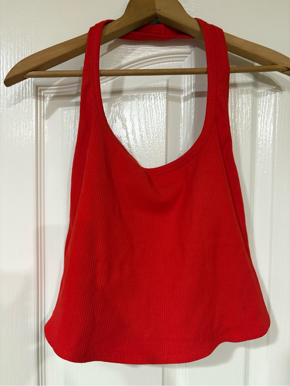 NWOT- Wild Fable Red Ribbed Halter Tank Top - Women's